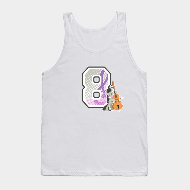 Number 8 Tank Top by KPShadowsquirrel